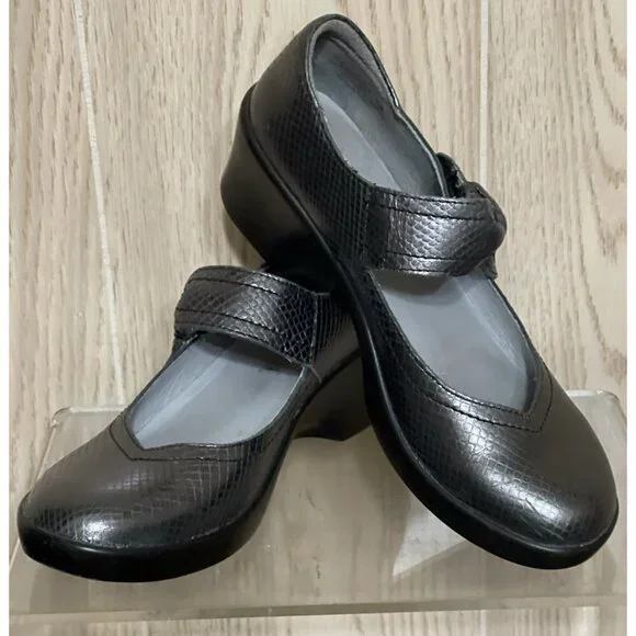 Alegria Ella Pewter Snake Size EU 39 US 9 - Excellent Condition - Picture 2 of 7